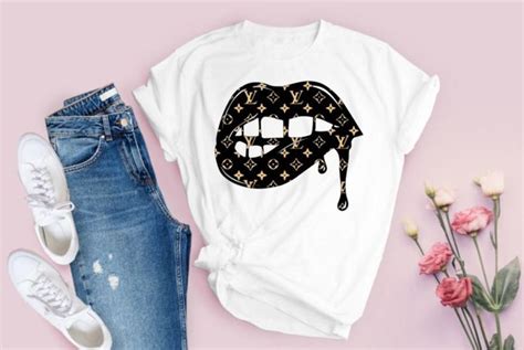 louis vuitton graphic t shirt|louis vuitton lips t shirt.